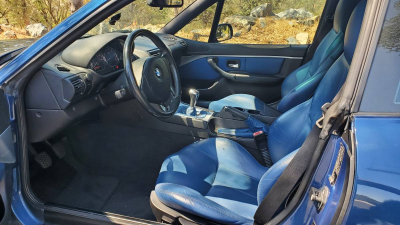 2002 BMW Z3 Coupe in Topaz Blue Metallic over Topaz Blue