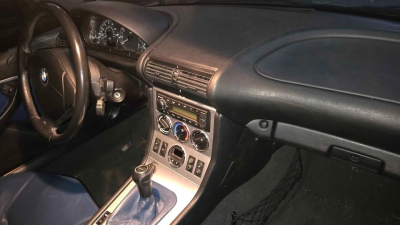 2002 BMW Z3 Coupe in Topaz Blue Metallic over Topaz Blue