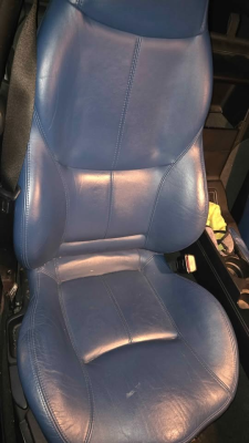 2002 BMW Z3 Coupe in Topaz Blue Metallic over Topaz Blue
