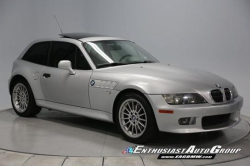 2002 BMW Z3 Coupe in Titanium Silver Metallic over Black