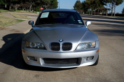 2002 BMW Z3 Coupe in Titanium Silver Metallic over Black