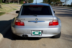 2002 BMW Z3 Coupe in Titanium Silver Metallic over Black