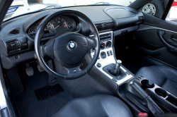 2002 BMW Z3 Coupe in Titanium Silver Metallic over Black