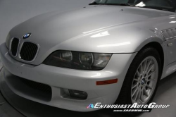 2002 BMW Z3 Coupe in Titanium Silver Metallic over Black