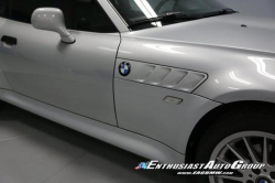 2002 BMW Z3 Coupe in Titanium Silver Metallic over Black