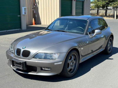 2002 BMW Z3 Coupe in Sterling Gray Metallic over Extended Black