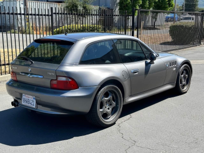 2002 BMW Z3 Coupe in Sterling Gray Metallic over Extended Black