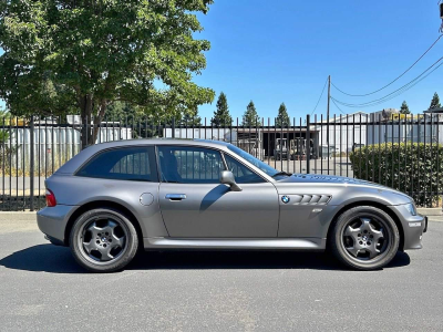 2002 BMW Z3 Coupe in Sterling Gray Metallic over Extended Black