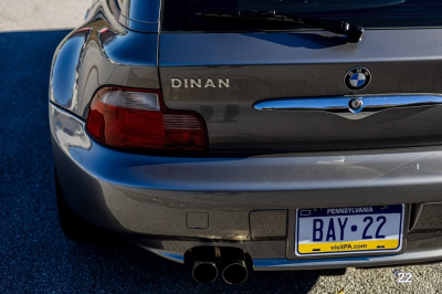 2002 BMW Z3 Coupe in Sterling Gray Metallic over Extended Black