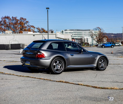 2002 BMW Z3 Coupe in Sterling Gray Metallic over Extended Black