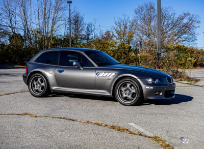 2002 BMW Z3 Coupe in Sterling Gray Metallic over Extended Black