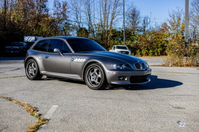 2002 BMW Z3 Coupe in Sterling Gray Metallic over Extended Black