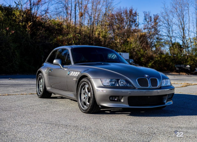 2002 BMW Z3 Coupe in Sterling Gray Metallic over Extended Black