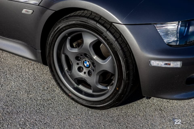 2002 BMW Z3 Coupe in Sterling Gray Metallic over Extended Black