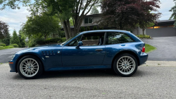 2002 BMW Z3 Coupe in Topaz Blue Metallic over Topaz Blue