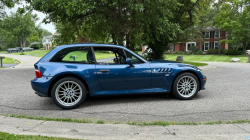 2002 BMW Z3 Coupe in Topaz Blue Metallic over Topaz Blue