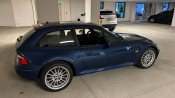 2002 BMW Z3 Coupe in Topaz Blue Metallic over Topaz Blue