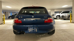 2002 BMW Z3 Coupe in Topaz Blue Metallic over Topaz Blue