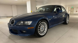 2002 BMW Z3 Coupe in Topaz Blue Metallic over Topaz Blue