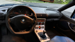 2002 BMW Z3 Coupe in Topaz Blue Metallic over Topaz Blue