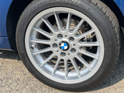 2002 BMW Z3 Coupe in Topaz Blue Metallic over Topaz Blue