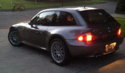 2002 BMW Z3 Coupe in Sterling Gray Metallic over Extended Black