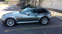 2002 BMW Z3 Coupe in Sterling Gray Metallic over Extended Black