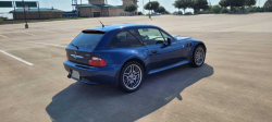 2002 BMW Z3 Coupe in Topaz Blue Metallic over Topaz Blue