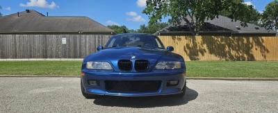 2002 BMW Z3 Coupe in Topaz Blue Metallic over Topaz Blue