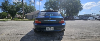 2002 BMW Z3 Coupe in Topaz Blue Metallic over Topaz Blue