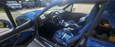 2002 BMW Z3 Coupe in Topaz Blue Metallic over Topaz Blue