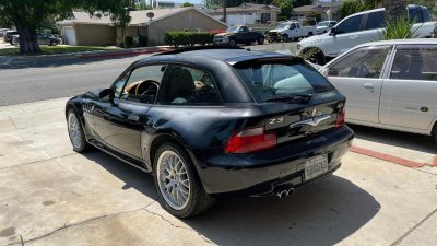 2002 BMW Z3 Coupe in Jet Black 2 over Extended Walnut