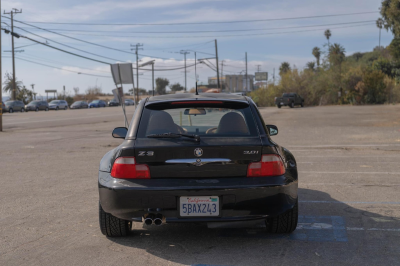 2002 BMW Z3 Coupe in Jet Black 2 over Extended Walnut