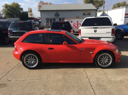 2002 BMW Z3 Coupe in Hell Red 2 over Dream Red