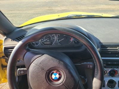 2002 BMW Z3 Coupe in Dakar Yellow 2 over Black