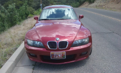 2002 BMW Z3 Coupe in Siena Red 2 Metallic over Extended Beige