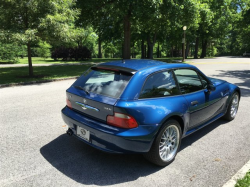 2002 BMW Z3 Coupe in Topaz Blue Metallic over Walnut