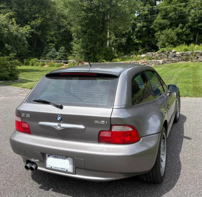 2002 BMW Z3 Coupe in Sterling Gray Metallic over Black
