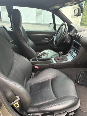 2002 BMW Z3 Coupe in Sterling Gray Metallic over Black