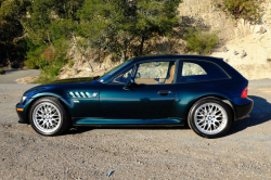 2002 BMW Z3 Coupe in Oxford Green Metallic over Extended Walnut