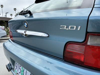 2002 BMW Z3 Coupe in Atlanta Blue Metallic over E36 Sand Beige