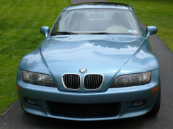 2002 BMW Z3 Coupe in Atlanta Blue Metallic over E36 Sand Beige