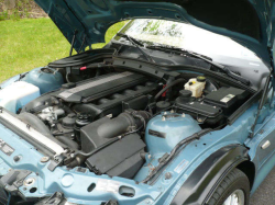 2002 BMW Z3 Coupe in Atlanta Blue Metallic over E36 Sand Beige