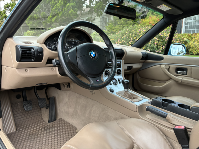 2002 BMW Z3 Coupe in Atlanta Blue Metallic over E36 Sand Beige