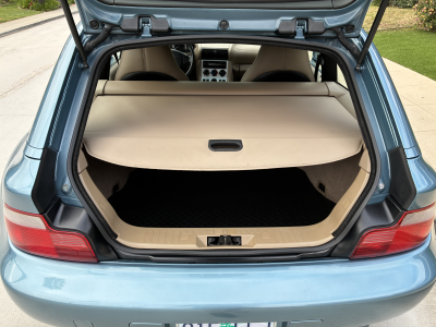 2002 BMW Z3 Coupe in Atlanta Blue Metallic over E36 Sand Beige