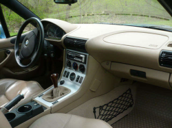 2002 BMW Z3 Coupe in Atlanta Blue Metallic over E36 Sand Beige