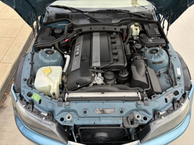 2002 BMW Z3 Coupe in Atlanta Blue Metallic over E36 Sand Beige