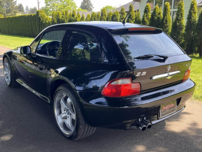 2002 BMW Z3 Coupe in Black Sapphire Metallic over Extended Topaz Blue