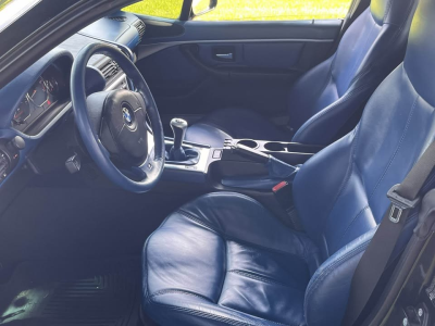 2002 BMW Z3 Coupe in Black Sapphire Metallic over Extended Topaz Blue