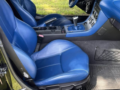 2002 BMW Z3 Coupe in Black Sapphire Metallic over Extended Topaz Blue